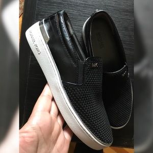 Michael Kors Leather Slip-on Sneaker